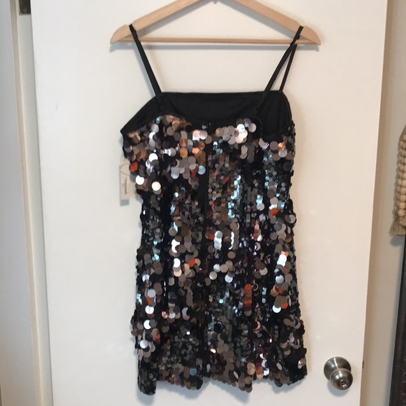 NEW Speechless Women's Black Sleeveless Sequined Party Dress. XL - Picture 6 of 9